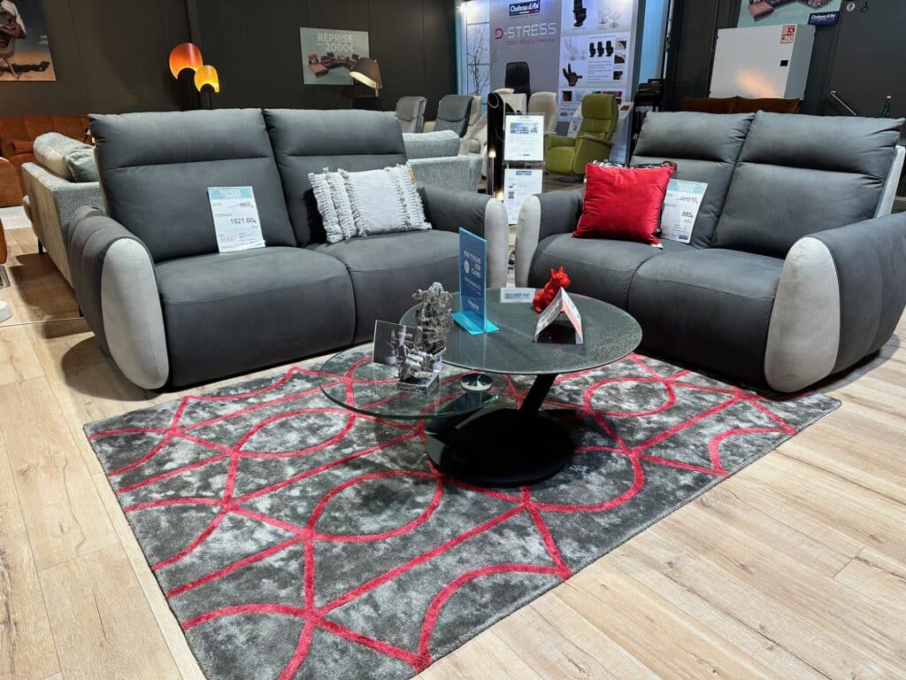 Modèle 606E Canapé 2.5 places relax électrique